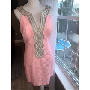 Lilly Pulitzer pale pink Valli dress